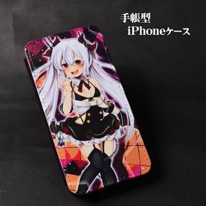 東方生活協同組合 手帳型iPhone7/8用「ヴァンパイア」カバー