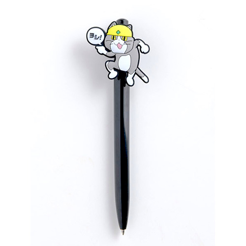 Japanese internet memes 現場猫ボールペン　ブラック
