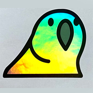 Japanese internet memes パーティパロットステッカー Party Parrot Sticker