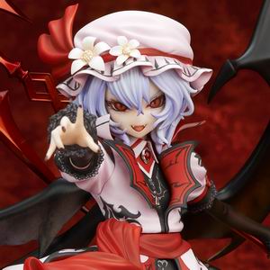 キューズＱ 東方Project　レミリア・スカーレット　紅魔城伝説版 PVC製塗装済み完成品（一部ABS）【再販】