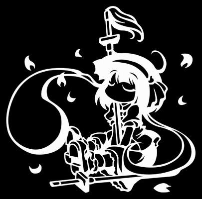  幻奏月華園 キャラクターシート(中) 魂魄妖夢【白】