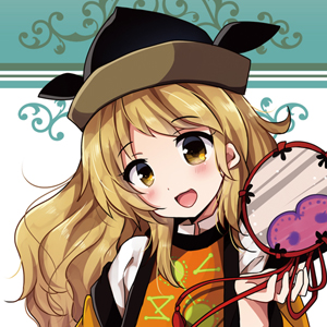 ぱいそんきっど 東方project「摩多羅 隠岐奈」特大タペストリー（キラキラtex仕様）