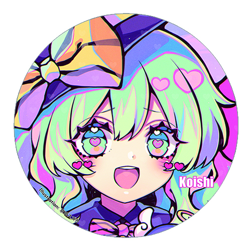 すなめりドリル 東方缶バッジ_こいし(京田)202402
