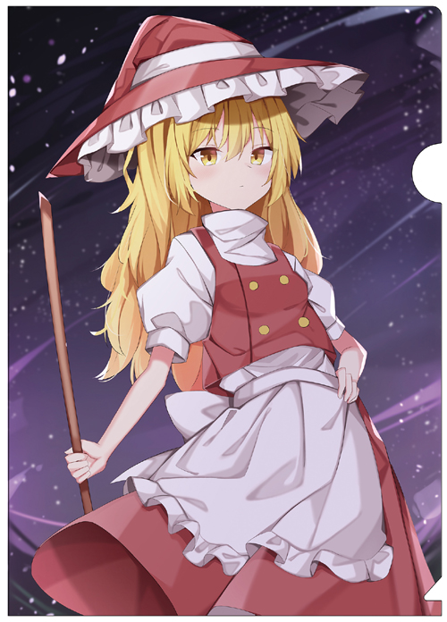 AbsoluteZero 東方クリアファイル　赤魔理沙５
