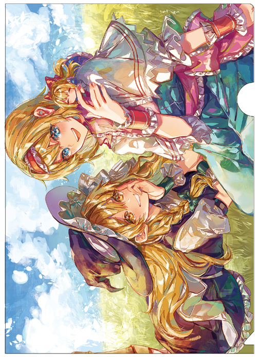 AbsoluteZero 東方クリアファイル　魔理沙＆アリス７
